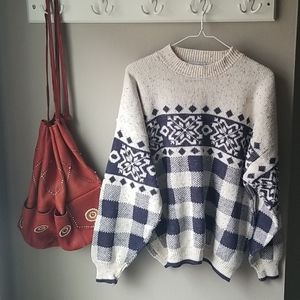 Beautiful vintage chunky sweater